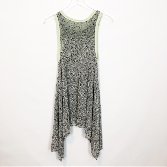 Free People Bumble Bees Tunic Shark Bite Hem S - Picture 2 of 8